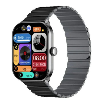 Ultra HD Smart Watch with Magnetic Loop Strap - Bluetooth Calling & Fitness Tracker